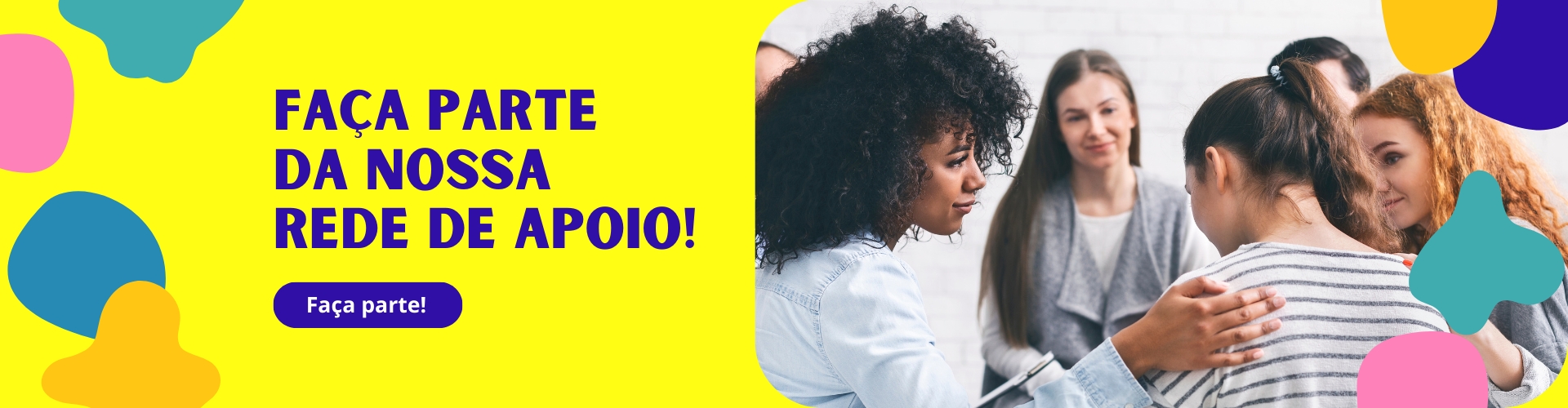 Banner desktop com frase: Faça parte da nossa rede de apoio instituto mais transplantes